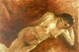 Untitled - Akbar  Padamsee - Auction 2001 (December)