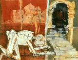 Worshipper -1 - Shyamal Dutta Ray - Auction 2001 (December)