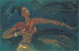 The Dancer - Sudhir  Khastagir - Auction 2001 (December)