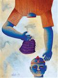 Untitled - Dharamanarayan  Dasgupta - Auction 2002 (December)