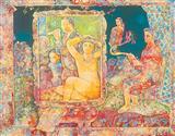 Mirror Never Lies - Sakti  Burman - Auction 2002 (December)