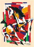 Untitled - M F Husain - Auction 2003 (May)