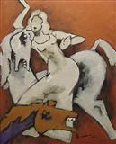 Untitled - M F Husain - Auction 2004 (December)