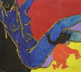 Untitled - M F Husain - Auction 2004 (December)