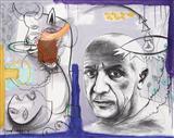 Remembering Picasso - Manu  Parekh - Auction December 2005