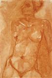 Nude II - Akbar  Padamsee - Auction May 2005