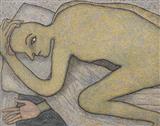 Man in Bed - Jogen  Chowdhury - Auction May 2006