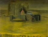Drenched Landscape - Atul  Dodiya - Auction September 2006