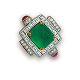 AN EMERALD BRACELET -    - Auction of Fine Jewels