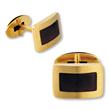 A PAIR OF GOLD AND ENAMEL CUFFLINKS - Auction of Fine Jewels
