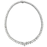 AN EXQUISITE DIAMOND NECKLACE -    - Auction of Fine Jewels