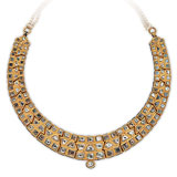 A 'POLKI' DIAMOND NECKLACE -    - Auction of Fine Jewels