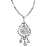 A DELICATE DIAMOND NECKLACE -    - Auction of Fine Jewels