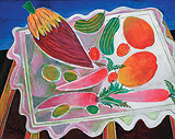 Still Life with Fruits and Vegetables - Paritosh  Sen - Summer Auction 2008