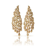 A PAIR OF GOLD EAR PENDANTS -    - Spring Auction of Jewels