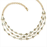 A CAT'S EYE NECKLACE -    - Spring Auction of Jewels