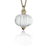 A ROCK CRYSTAL PENDANT -    - Spring Auction of Jewels