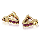 A UNIQUE PAIR OF RUBY CUFFLINKS -    - Spring Auction of Jewels