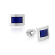 A PAIR OF GOLD AND ENAMEL CUFFLINKS - Fine Jewels and Objets d