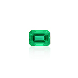 AN EXCEPTIONAL UNMOUNTED EMERALD -    - Fine Jewels and Objets d'Art