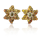 A PAIR OF TOURMALINE AND DIAMOND EAR CLIPS -    - Fine Jewels and Objets d'Art