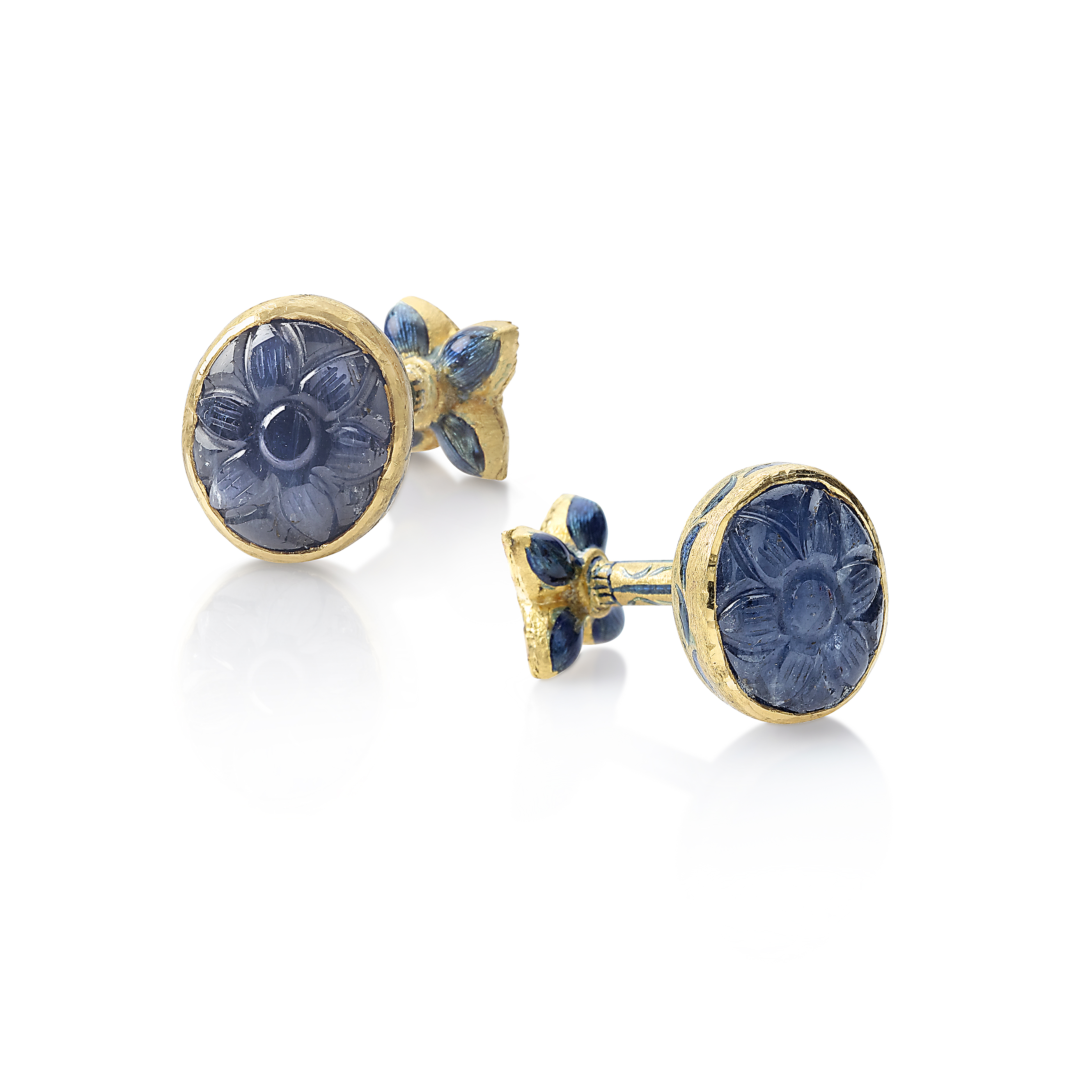 Fine Jewels And Objets D'art -Oct 7-8, 2009 -Lot 93 -A PAIR OF SAPPHIRE ...