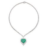 AN IMPORTANT EMERALD AND DIAMOND NECKLACE -    - Fine Jewels and Objets d'Art