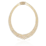 AN IMPORTANT NATURAL PEARL NECKLACE -    - Fine Jewels and Objets d'Art
