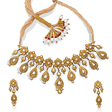 A SUITE OF `POLKI` DIAMOND JEWELLERY, BY ALPANA GUJRAL -    - Fine Jewels and Objets d'Art