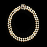 A PEARL NECKLACE, BY JULIUS COHEN -    - Fine Jewels and Objets d'Art