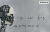Anthropomorphic Credit Card (silver) - Phaneendra Nath Chaturvedi - Winter Auction 2009