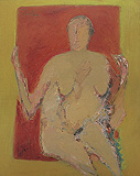 Red Madder - Tyeb  Mehta - Winter Auction 2009