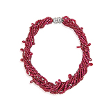 A RUBY AND DIAMOND NECKLACE -    - Spring Auction of Fine Jewels