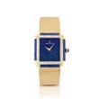 JAEGER-LECOULTRE: A LAPIS LAZULI AND GOLD LADIES WRISTWATCH - Spring Auction of Fine Jewels