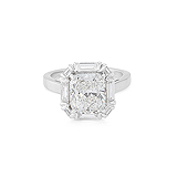 AN IMPORTANT DIAMOND RING -    - Auction of Fine Jewels & Watches