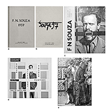 A Set of Five F.N. Souza Exhibition Catalogues -    - Words and Lines: 24-Hour Auction
