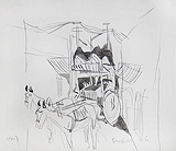 Untitled (from the Bangladesh Drawings series) - K G Subramanyan - Words and Lines: 24-Hour Auction