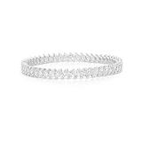 AN ELEGANT DIAMOND BANGLE -    - Auction of Fine Jewels and Watches