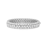 AN ELEGANT DIAMOND BRACELET -    - Auction of Fine Jewels and Watches
