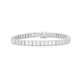 A DIAMOND BRACELET -    - Auction of Fine Jewels and Watches
