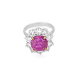 A MAGNIFICENT RUBY AND DIAMOND RING - Auction of Fine Jewels and Watches
