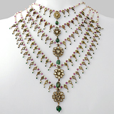 A REGAL PEARL, DIAMOND AND RUBY PERIOD `PANCHLARA` NECKLACE -    - Auction of Fine Jewels and Watches