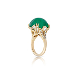 AN EMERALD RING  -    - Auction of Fine Jewels and Watches