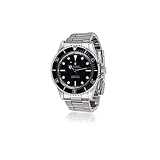 ROLEX: MENS `OYSTER PERPETUAL SUBMARINER MAXI DIAL` STEEL WRISTWATCH, REF. 5513 -    - Auction of Fine Jewels and Watches