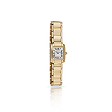 CARTIER: LADIES `TANK FRANCAISE` 18 K GOLD WRISTWATCH -    - Auction of Fine Jewels and Watches