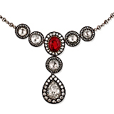A SPINEL AND DIAMOND NECKLACE -    - Auction of Fine Jewels & Watches