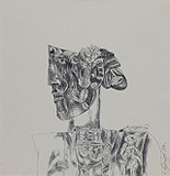 Untitled - K Laxma  Goud - 99 Modern Paperworks