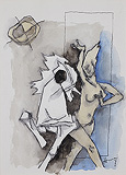 Untitled - M F Husain - Spring Auction 2011