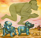 Innocents and Apparition of a Running Man - Gopikrishna   - 24-Hour Contemporary Auction