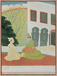 Krishna Yearning for his Lover - Indian Antiquities & Miniature Paintings